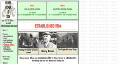 Desktop Screenshot of henryarmer.com